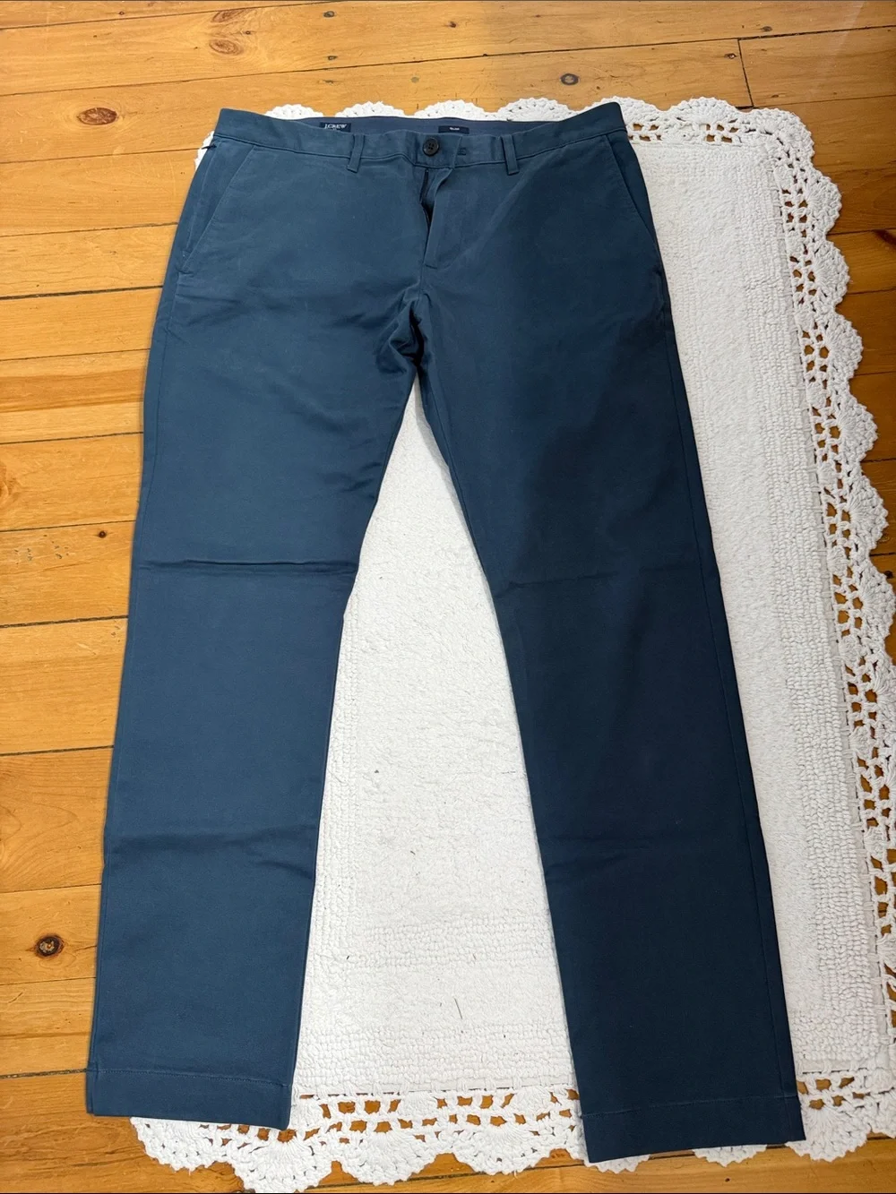 J. Crew Men's Dark Navy Chinos